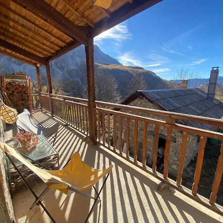Chalet Miel De La Cayolle-Estenc Entraunes Dış mekan fotoğraf