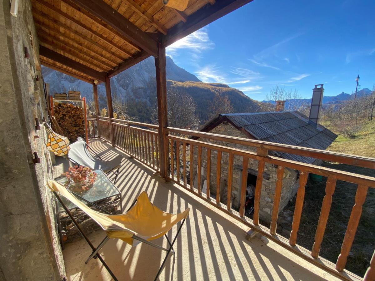 Chalet Miel De La Cayolle-Estenc Entraunes Dış mekan fotoğraf